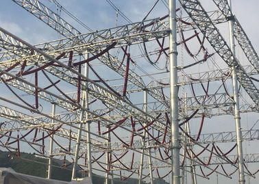 Struktur Gardu Transmisi Daya 230KV Kekuatan Tinggi Mudah Dipasang