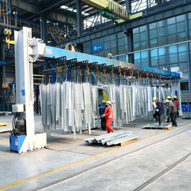 S355JR / S235JR Struktur Baja, Struktur Las Kereta Api CO2 / Stasiun Kereta Api