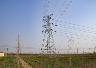 Baja Ringan ASTM A36 230KV Menara Baja Sudut Untuk Jenis Kabel Transmisi Listrik
