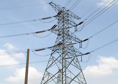 Menara Struktur Baja ASTM A572, Menara Listrik Tegangan Tinggi 10 - 750KV