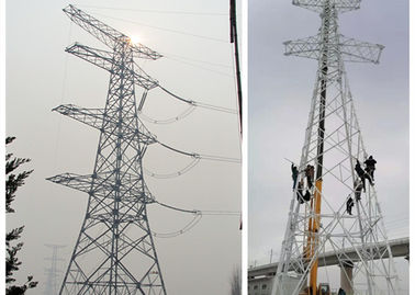 Menara Struktur Baja ASTM A572, Menara Listrik Tegangan Tinggi 10 - 750KV