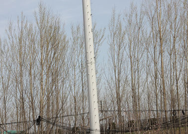 ASTM A572 Grade 50 Monopole Mobile Cell Tower with Overlaping Connection ISO Standarded