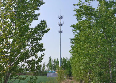 Monopole Communication Tower , ASTM A 572 grade 50 outside antenna tower