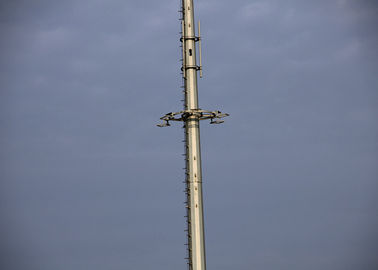 30m Communication Wireless Cell Tower , Overlapping Connection Reliance 4g Tower