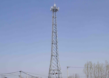 Menara Telekomunikasi 100M Angle Steel Tower Telekomunikasi, Menara Radio Komunikasi Mandiri Pendukung HDG