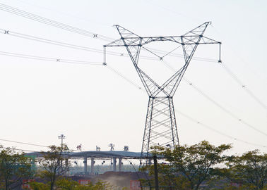 ASTM A572 Menara Baja Transmisi Galvanis Sudut 500KV