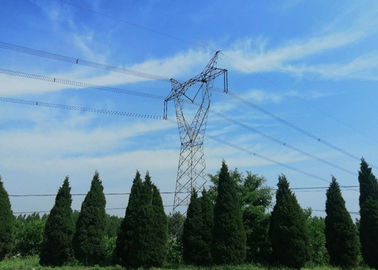 4 Kaki Angular 220KV Q345B Transmisi Power Pylons