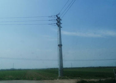 100m EN S235JR Menara Tenaga Listrik Galvanis 110KV