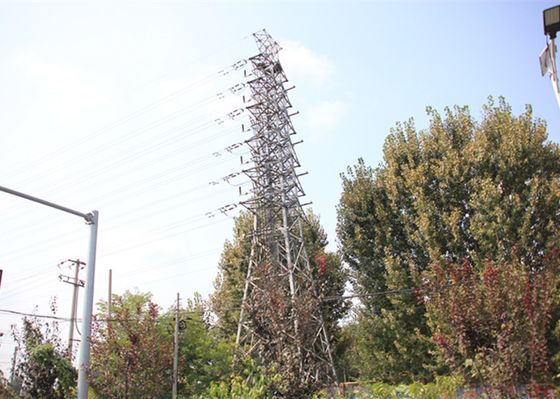 Menara Transmisi Terminal 500KV Baja Kisi 4 Kaki